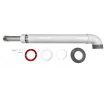 Комплект коаксиальный Baxi универсальный 60/100 мм 1000 мм с отводом 90° CNA20230001