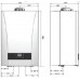 Котёл газовый Baxi ECO Nova 24F настенный двухконтурный турбированный 100021428