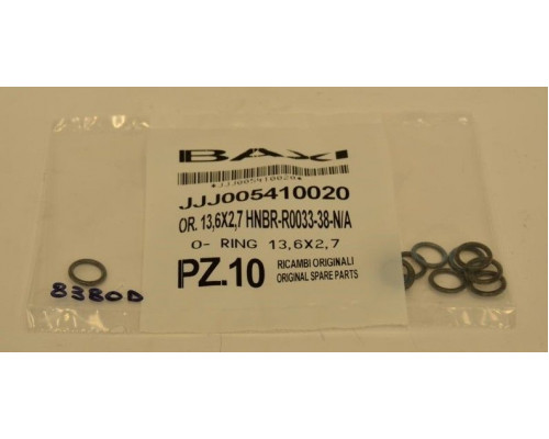 Кольцевая прокладка BAXI 10 шт. в упаковке JJJ 5410020 P10
