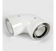 Отвод полипропиленовый 87° Baxi HT 80 мм KHG71405921