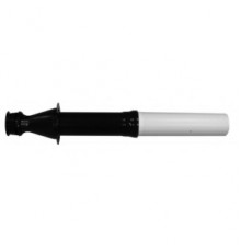 Наконечник вертикальный для коаксиальной трубы Baxi 80/125 мм KUG 71413591
