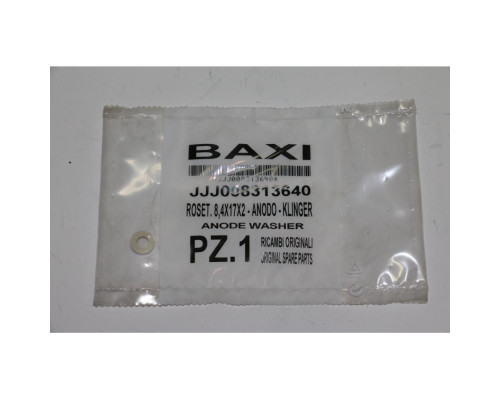 Прокладка магниевого анода 8.4x17x2 мм BAXI 8313640