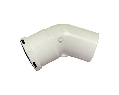 Отвод 45° Baxi HT диам. 60 мм KHG 714075510