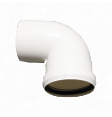 Отвод полипропиленовый 87° Baxi диам. 110 мм HT KUG 71413301