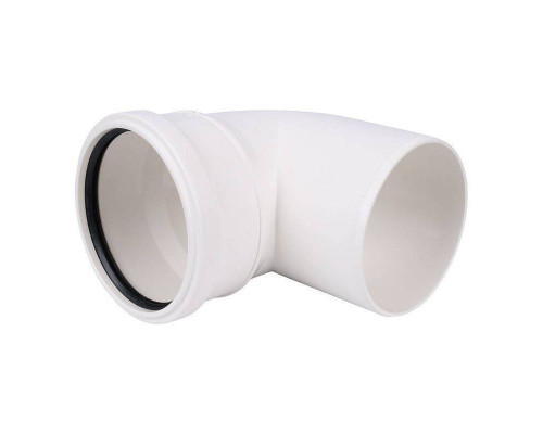 Отвод полипропиленовый Baxi 90° 80 мм HT KHG71407541