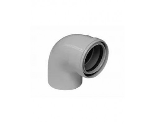 Отвод 90° Baxi алюминиевый эмалированный 80 мм MT71401801