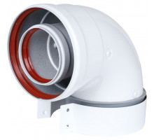 Отвод коаксиальный Baxi 90° 60/100 мм (кроме ECO Classic / ECO Nova) MT71410142