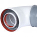 Отвод коаксиальный Baxi 90° 60/100 мм (кроме ECO Classic / ECO Nova) MT71410142