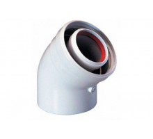 Колено концентрическое BAXI 45° DN 110/160 KHG714099910