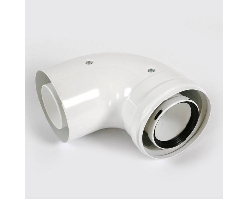 Отвод полипропиленовый 87° Baxi HT 80 мм KHG71405921