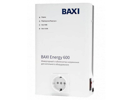 Стабилизатор напряжения BAXI Energy 600 инверторный 450 Вт ST60001