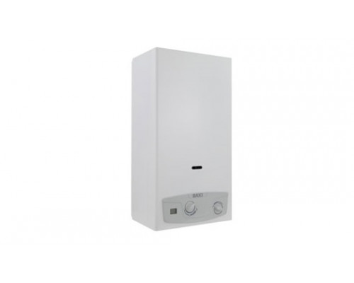 Водонагреватель газовый, Baxi, SIG-2 14i, проточный, настенный, нержавеющая сталь